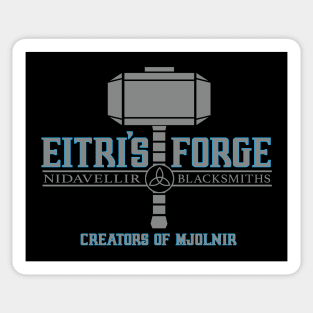 EITRI'S FORGE GREY Sticker